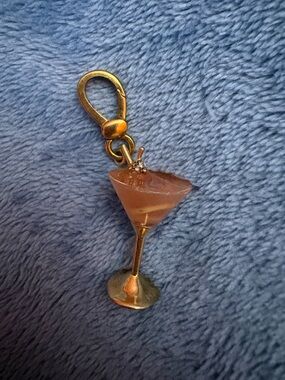 Rare Juicy Couture Martini Cocktail Charm for charm bracelet
